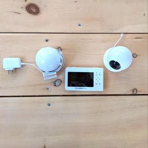 Babysense Split Screen Video Monitor with Two Cameras